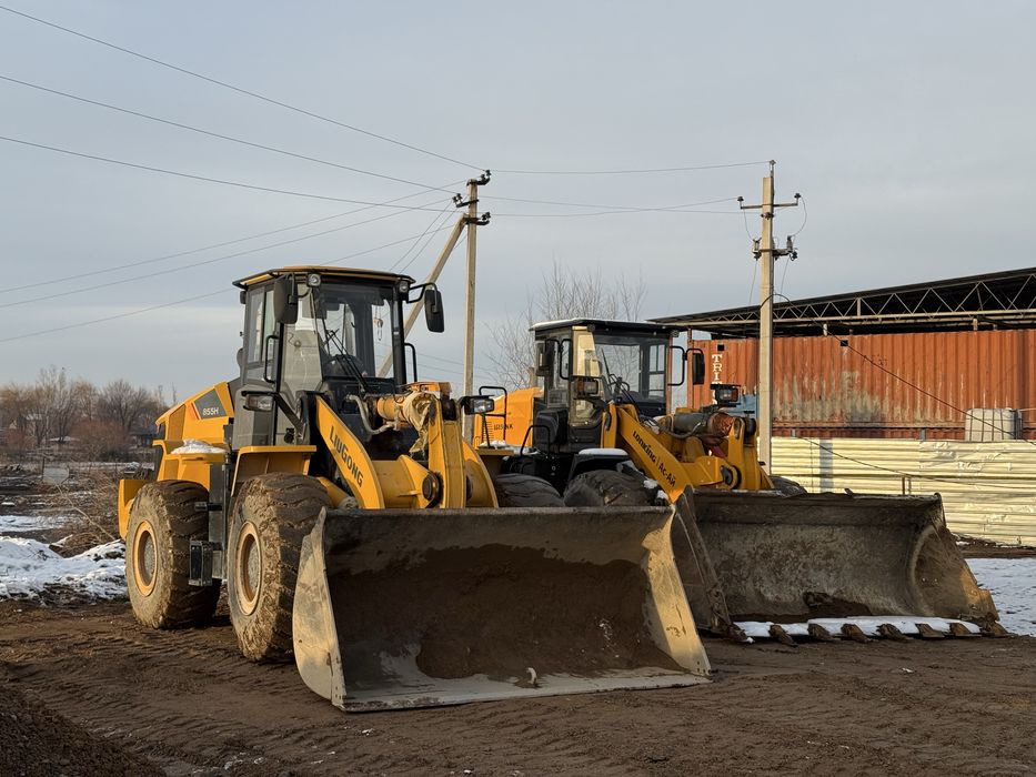Котлован, самосвал, экскаватор, погрузчик