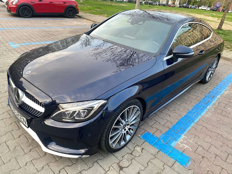 Mercedes Benz C250 coupe AMG 2.2 CDI Automat 9G-tronic 2017 Distronic Camere 360 ILS-Led €18900 TVA deductibil