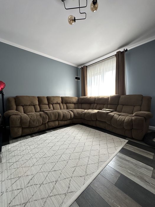 Coltar cu recliner 250x250 cm