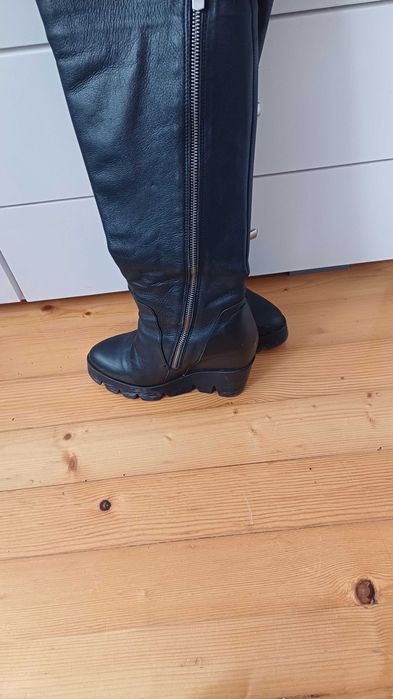 Дамски ботуши естествена кожа