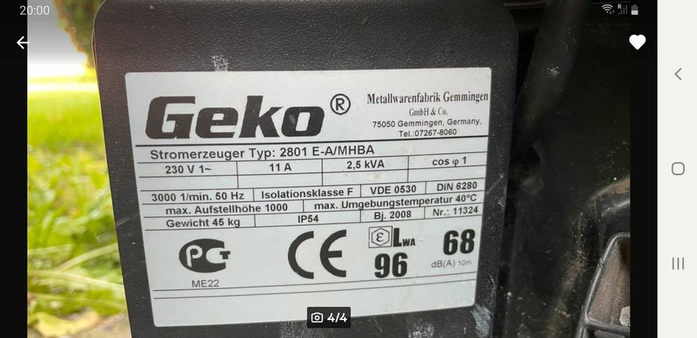 Generator electric