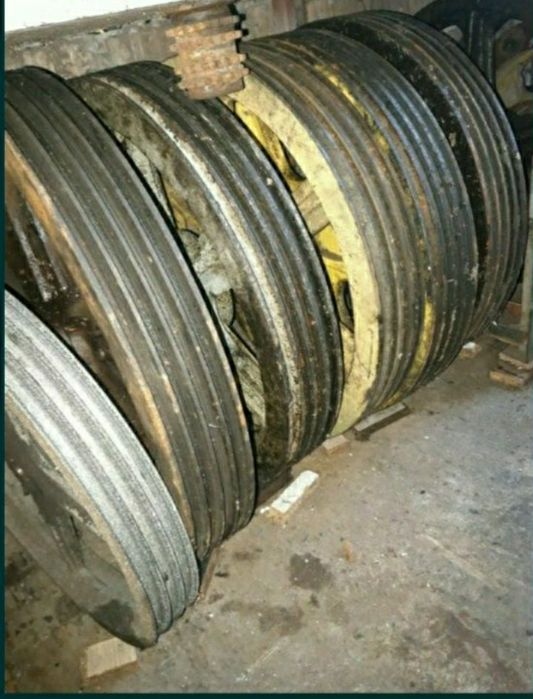 Exhaustor vopsitorie-Fulie-volanta-reductor de turatie