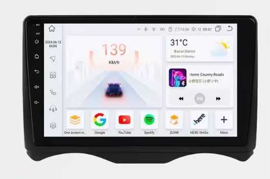 Мултимедия 9" за Citroen C3 I Android 14 CARPLAY навигация RDS DSP