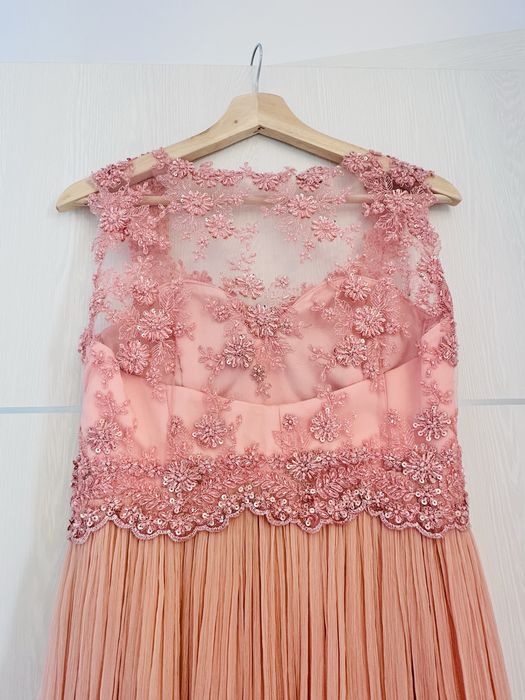 Rochie matase naturala facuta la comanda