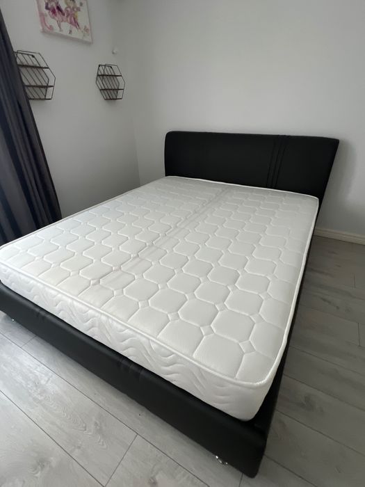 Mobilă 2 paturi (somiera) cu saltele , 180x200 și 160x200