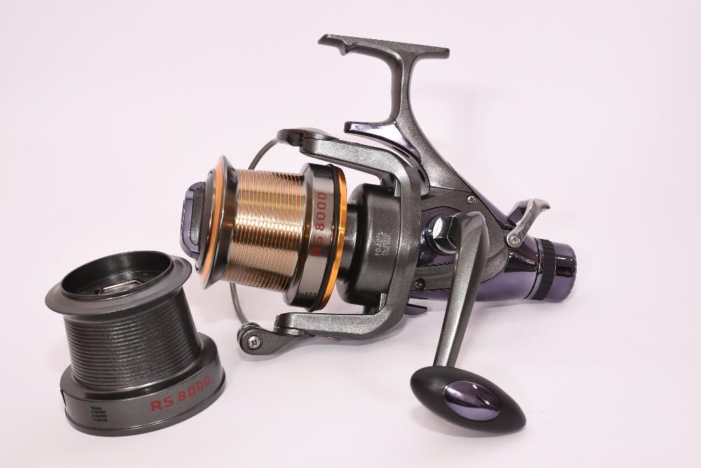 Шаранджийска макара с червячна предавка! XS(RS) 8000 BAITRUNNER,11лаге