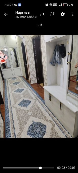 Srochno Kvartera sotiladi 4xona+lodja  4etaj