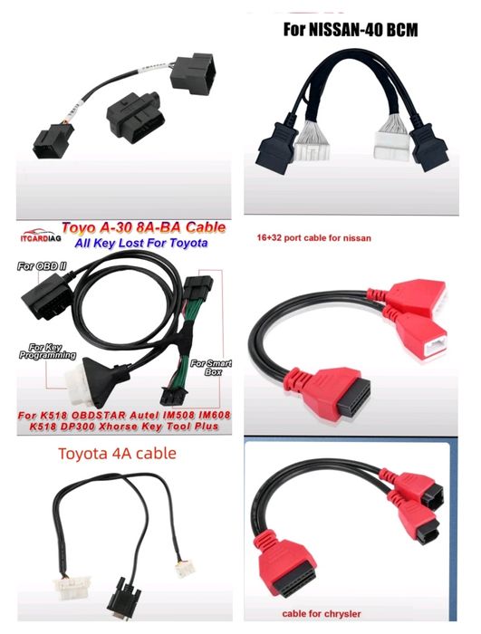 Большой набор для программирования ключей Autel