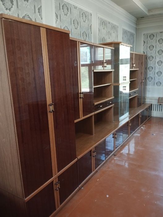 Стенка Диван Кресло Стол стул комплект