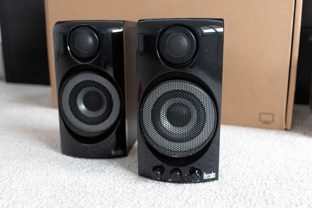 Boxe Hercules XPS 2.0 60 Black Wood, 30W (2*15W)
