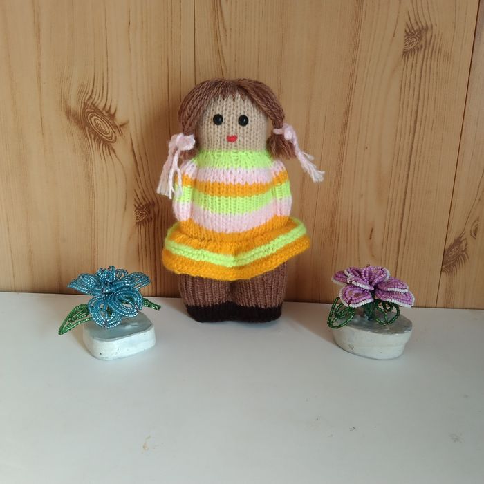 Игрушки  вязаные