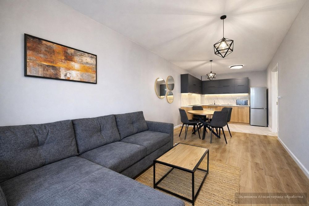 Двустаен апартамент в затворен комплекс в Центъра