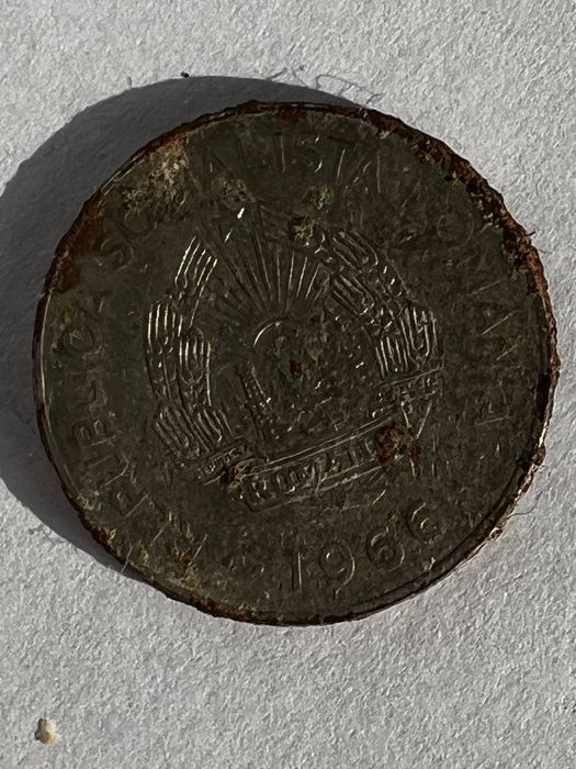 Moneda 1 leu din 1966