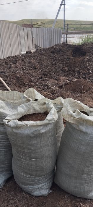 Кон Удобрение перегной навоз