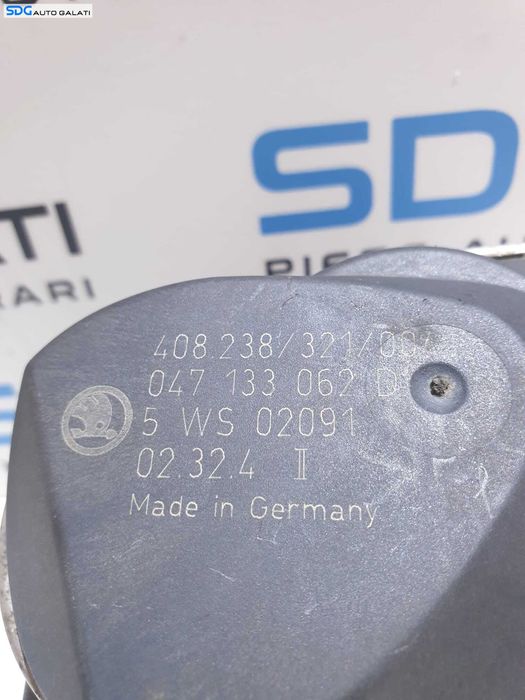 Clapeta Acceleratie Skoda Fabia 1 1.4 B AZE AME AQW ATZ AZF 2000 - 2007 Cod 047133062D [D0044]