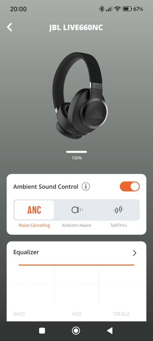 Слушалки  JBL LIVE660 nc