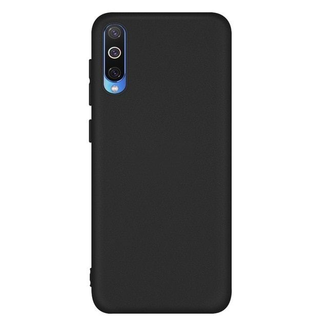 Husa Silicon Neagra/Clara Folie Sticla 9D/9H Samsung A10/A40/A50/A70