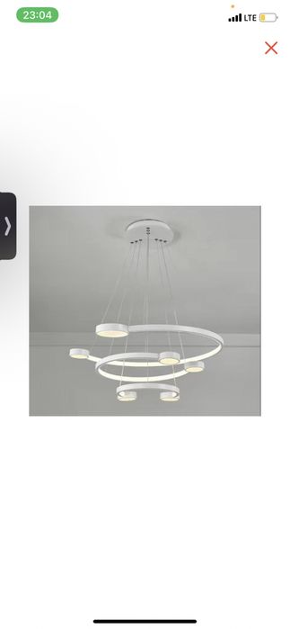 Люстры новые  по низким