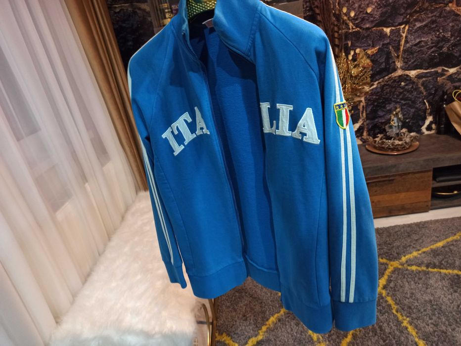 Hanorac cu fermoar original Forza Italia, nou, M