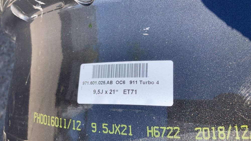 Janta Porsche Panamera 2 G2 971 model turbo 4