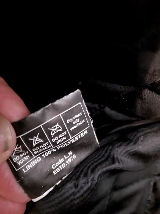 Мъжко естествена телешка кожа яке 2XL LLD само пробвано