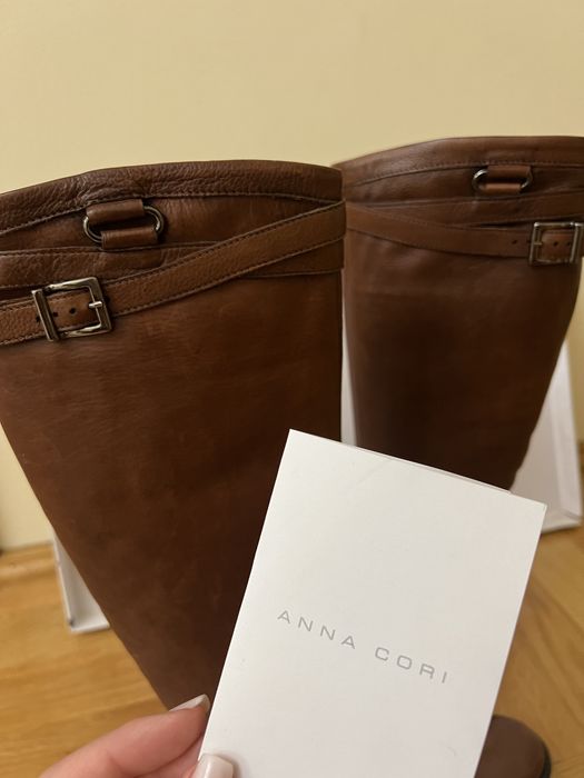 Cizme maro Anna Cori