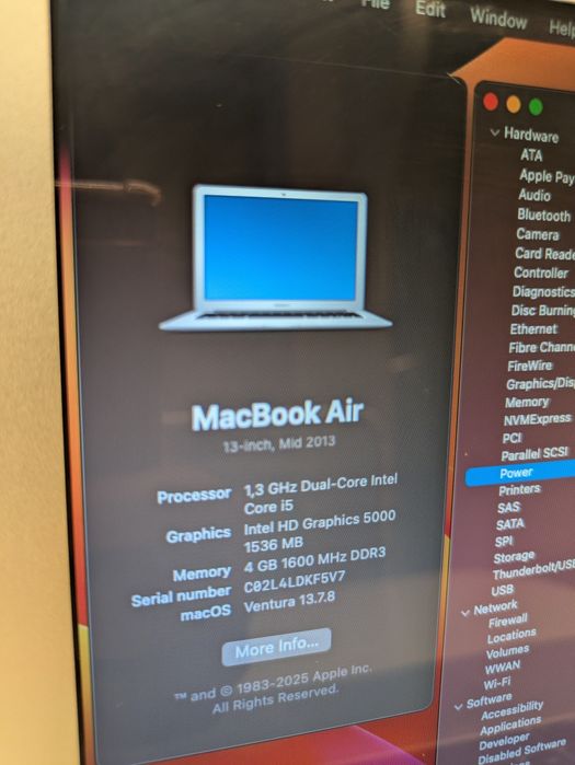 MacBook Air Mid2013