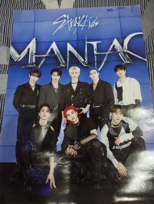 Плакат со Stray kids k pop