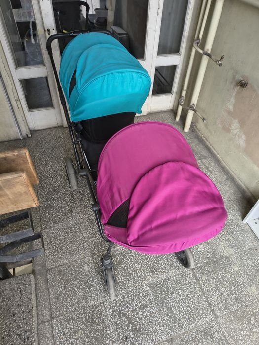 Детска количка за близнаци и породени - ABC design Zoom