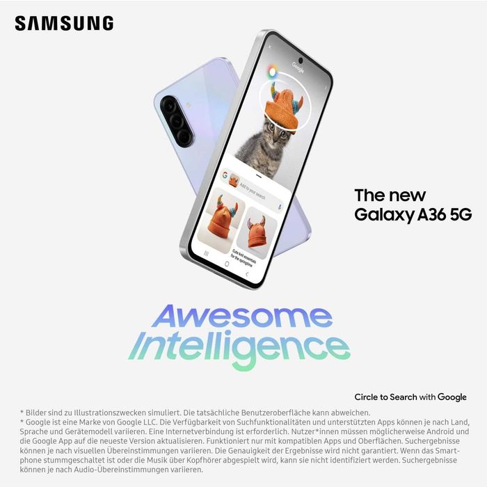 Нов! 2г Гаранция! Samsung Galaxy A36 5G Dual Sim 8GB RAM 256GB - Black