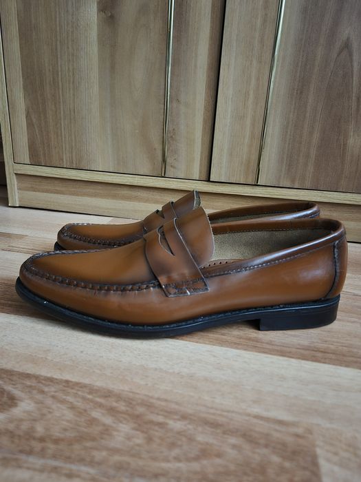 Pantofi Loafers lux Lorens, Made in USA, Bărbați, Full Grain - 43.5