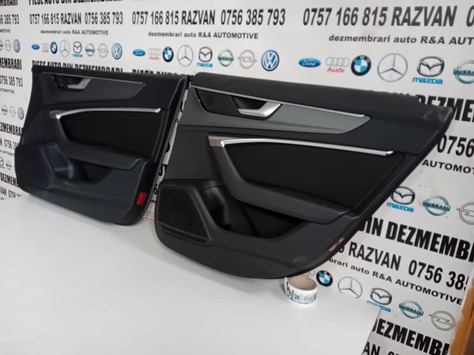 Fata Tapiterie Usa Dreapta Fata Spate Audi A6 4K C8 Cu Lumini Ambientale LED