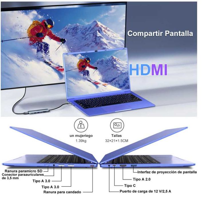 Laptop Computer 14 Inch Celeron N5095 Pana la 2,9 GHz. Nou in cutie!!