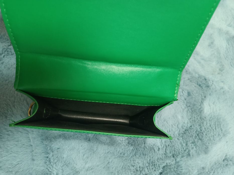 Geantă Beauty verde