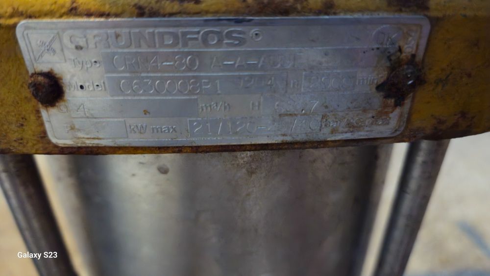 Вертикална помпа за вода Grundfos