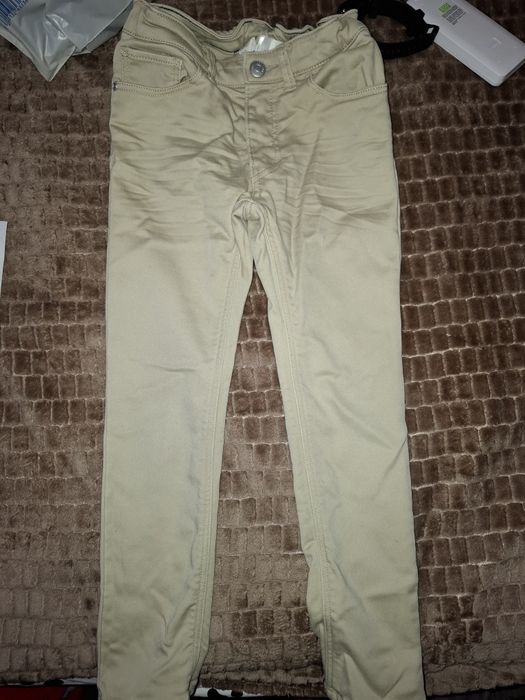 pantaloni H&M 116 crem