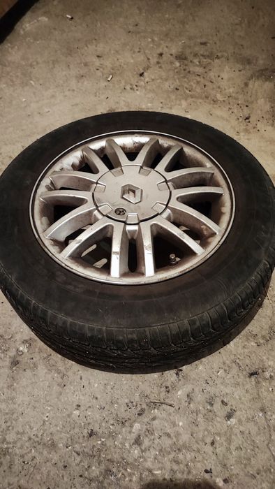 4 броя Алуминиеви джанти с летни гуми 175 /65 R/14