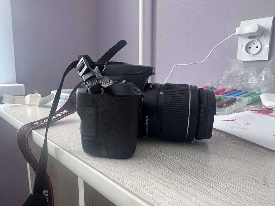 Профессиональный фотоаппарат абсолютно новый, прошли обучение и всё!!!