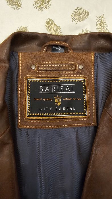 Sacou din piele, bărbați, Barisal