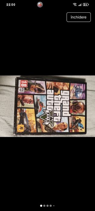 Dvd gta V set complet