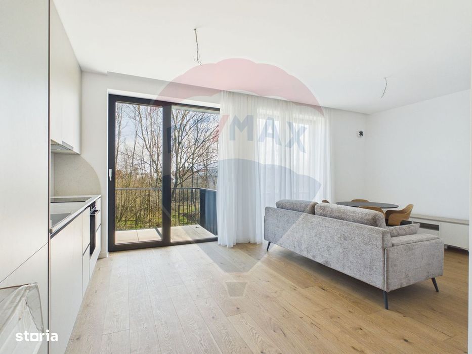 Apartament luminos, 2 camere, parcare inclusa, Amber Forest tva inclus