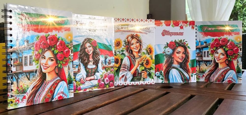 Персонализирани тефтери, рецептурник, планер. Ръчно правени подаръци