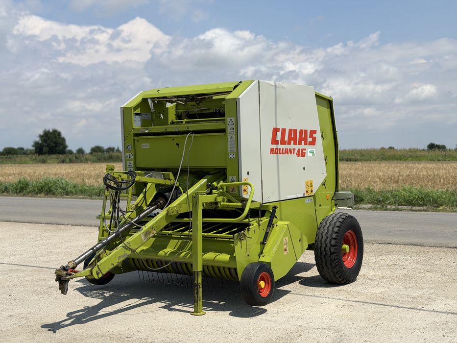 Presa Claas/Class Rollant/Rolland 46 cu Masa Mare Ca Noua Import Recent Legare Rapida cu 2 Ate Impecabila Krone Welger