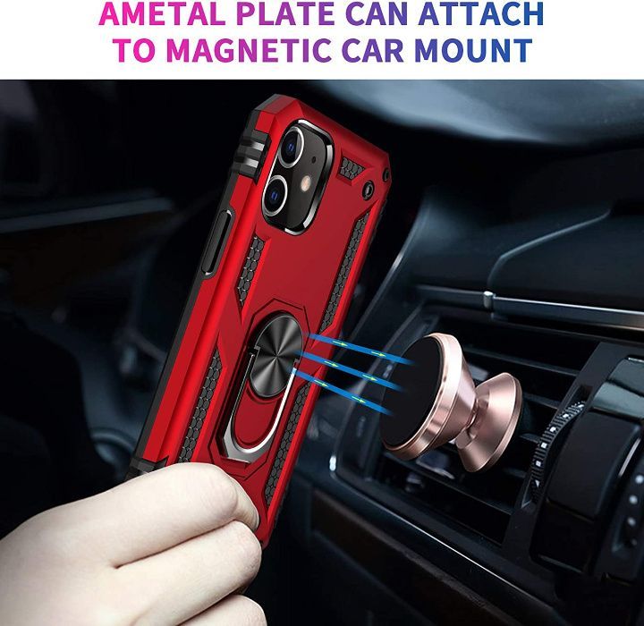 Husa hybrid ARMOR cu inel pt iPhone 12 , 12 Mini, 12 Pro , 12 Pro Max