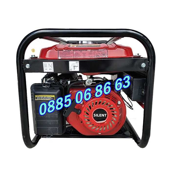 Генератор на газ, бензин и метан, четиритактов генератор за ток 3,5 kW