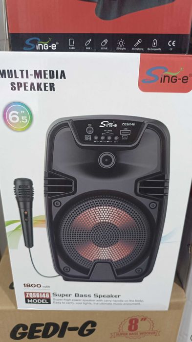 Блютуз колонка караоке буфер