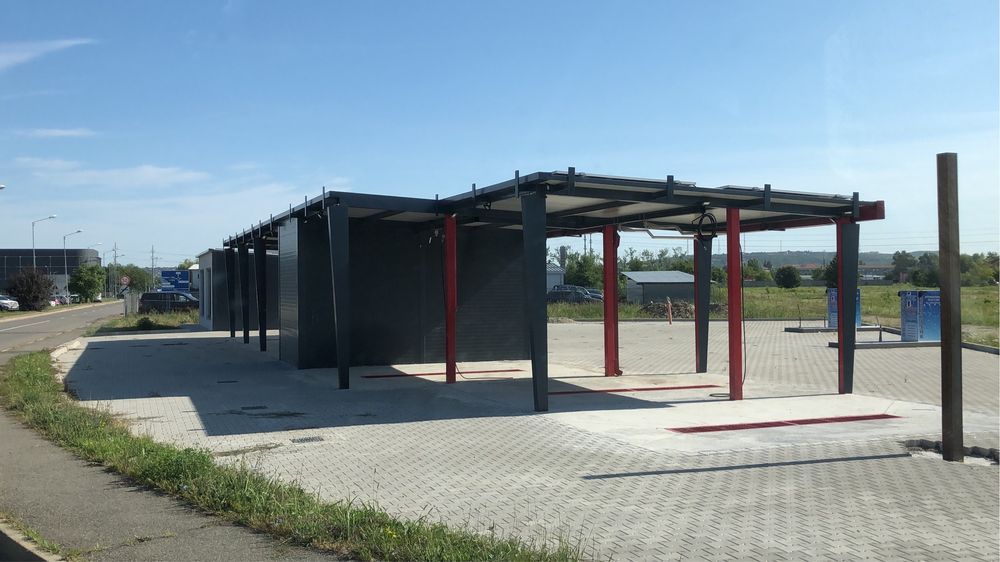 Spalatorie auto self, structura, fundație, betoane, pavaje, la cheie