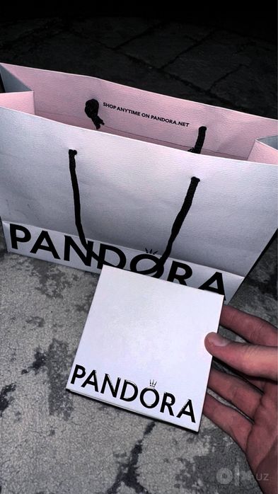 Браслет Pandora с сердечкой