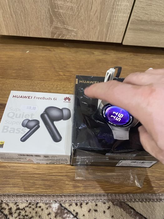 Smart Huawei Watch 5 +Slushalki Huawei FreeBuds6i
