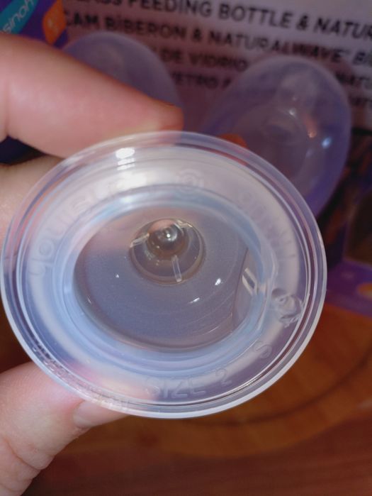 4 biberoane Lansinoh din STICLĂ 160 ml + 6 tetine noi 2 S